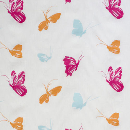 Tessuto per tende - BUTTERFLY DANCE - Aldeco Interior Fabrics - con animali / in cotone / in lino