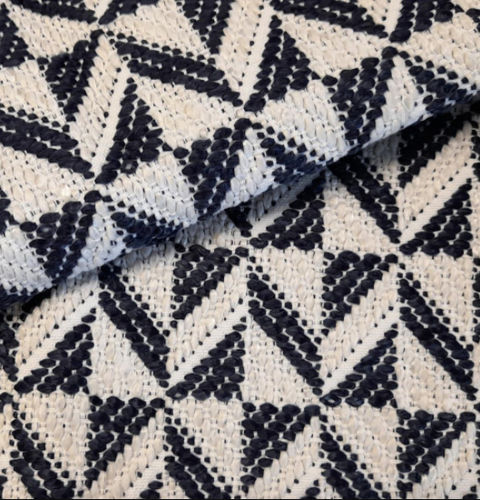 Tessuto da tappezzeria - TERRASSE IN/OUTDOOR FR - Aldeco Interior Fabrics - con motivi geometrici / in poliestere / in polipropilene
