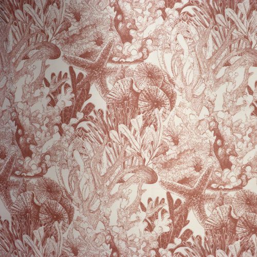 Tessuto da tappezzeria - TOILE SEALIFE FR - Aldeco Interior Fabrics - per il design d'interni / con motivi naturali / in lino