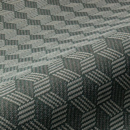 Tessuto da tappezzeria - HARDPOP FR - Aldeco Interior Fabrics - con motivi geometrici / in poliestere / in cotone