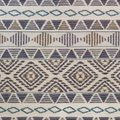 Tessuto da tappezzeria - INDIGÈNE   - Aldeco Interior Fabrics - con motivi geometrici / in poliestere / in cotone