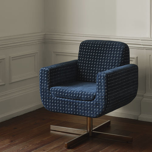 Tessuto da tappezzeria - FRISSON - Aldeco Interior Fabrics - a motivi / in cotone / in lino