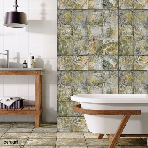 Piastrella in ceramica - NATURA | 20x20 - CERAGNI | WALL CERAMIC TILES - opaca / da interno / da bagno