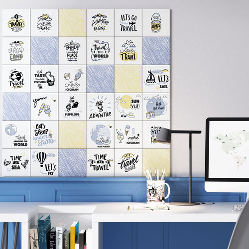 Piastrella in ceramica - TRAVEL | 15x15 - CERAGNI | WALL CERAMIC TILES - opaca / da interno / da bagno