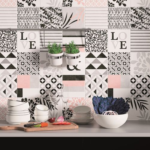 Piastrella in ceramica - LOVE | 20x20 - CERAGNI | WALL CERAMIC TILES - opaca / da interno / da bagno