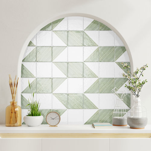 Piastrella in ceramica - TRIANGLE RUSTIQUE | 15x15 - CERAGNI | WALL CERAMIC TILES - opaca / lucida / da interno