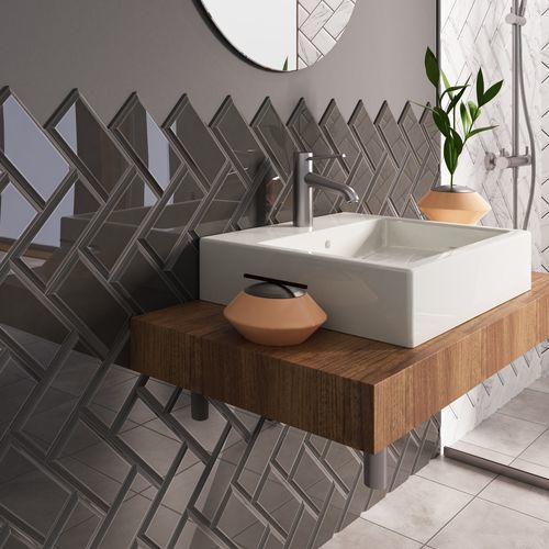 Piastrella in ceramica - BEVELLED M10X20 - CERAGNI | WALL CERAMIC TILES - opaca / lucida / da interno