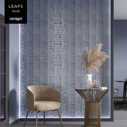 Piastrella in ceramica - LEAFS | 15x15 - CERAGNI | WALL CERAMIC TILES - opaca / lucida / da interno