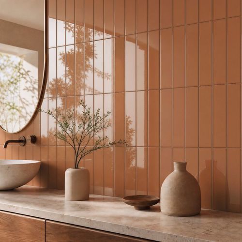 Piastrella in ceramica - PLAIN | M7.5X30 - CERAGNI | WALL CERAMIC TILES - lucida / opaca / da interno