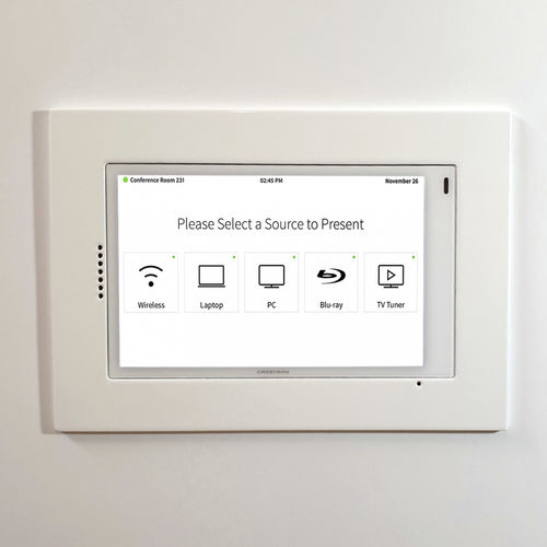 Supporto per touchscreen da parete - 012-1-830 - Wall-Smart - contract / per uso residenziale / contemporaneo