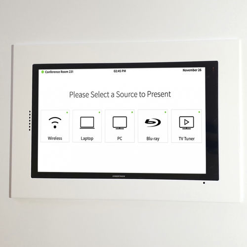 Supporto per touchscreen da parete - 012-1-833 - Wall-Smart - contract / per uso residenziale / contemporaneo