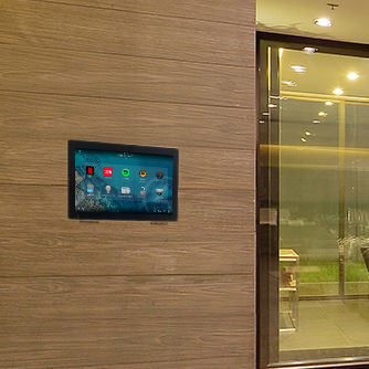 Supporto per touchscreen da parete - 007-1-848 - Wall-Smart - contract / per uso residenziale / contemporaneo
