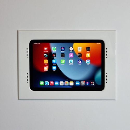 Supporto per iPad® da parete - 002-1-424-WH - Wall-Smart - per uso residenziale / contract / orizzontale