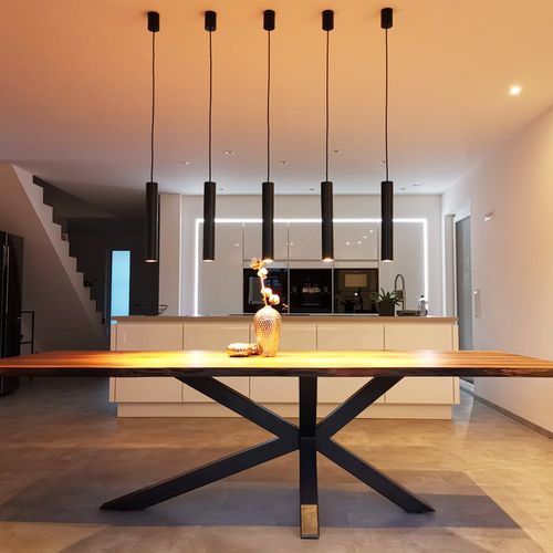 Lampada a sospensione - PRO CRUTCH - s.luce - in metallo / contemporanea / con cavo