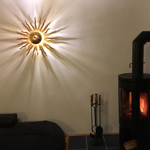Applique contemporanea - DIATOR XL SOLEIL - s.luce - da interno / in metallo / in vetro