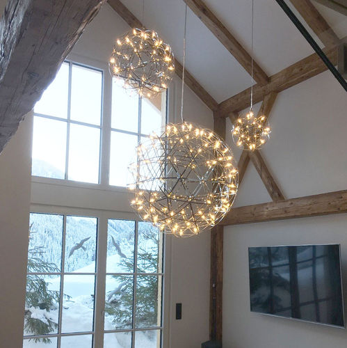 Lampada a sospensione - PRO ATOM 30  - s.luce - in metallo / contemporanea / con cavo