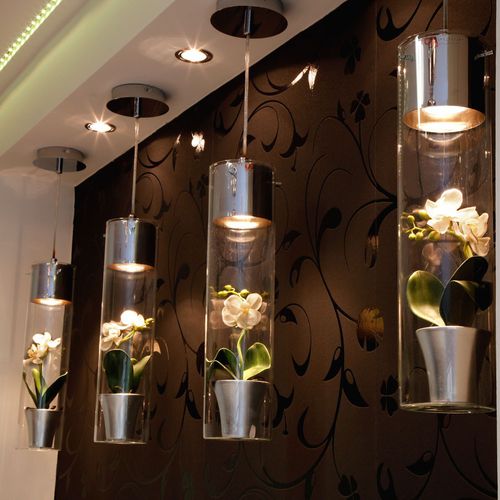 Lampada a sospensione - MYLIGHT  - s.luce - in vetro / contemporanea / con cavo