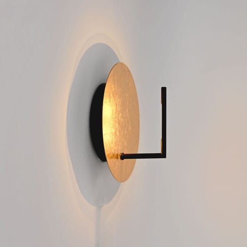 Applique contemporanea - EDGE  - s.luce - da interno / in metallo / tonda