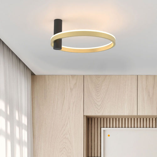 Plafoniera contemporanea - RING AIR  - s.luce - ad anelli / in metallo / in plastica
