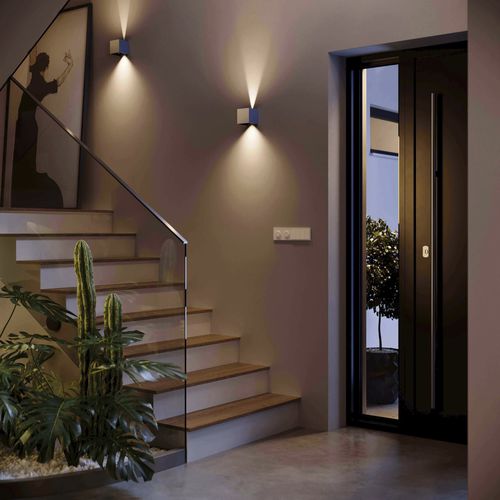 Applique contemporanea - 144880 - s.LUCE - da interno / in metallo / geometrica