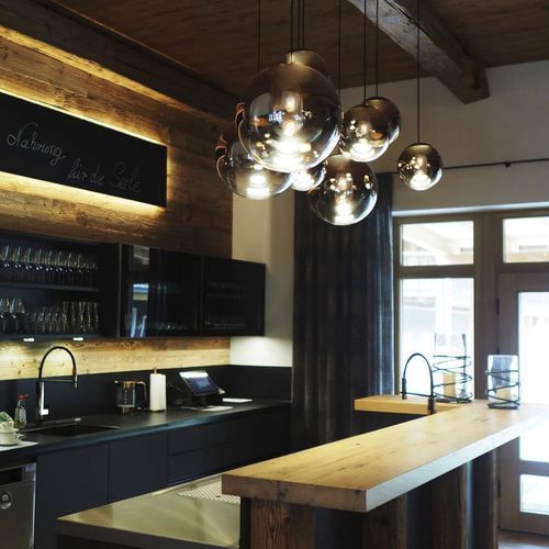 Lampada sospesa - 156775 - s.LUCE - in vetro / contemporanea / con cavo