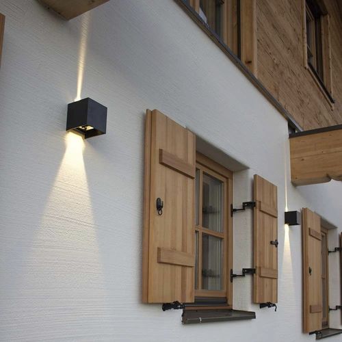 Faretto a muro - 162523 - s.LUCE - LED / quadrato / IP44