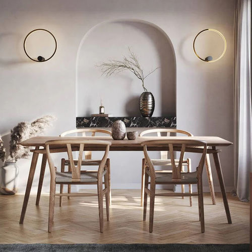 Applique contemporanea - 167322 - s.LUCE - da interno / ad anelli / con braccio fisso