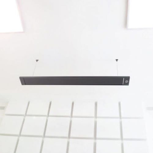 Stufa ad infrarossi da soffitto - B1000 - Bilux - sospesa / elettrica / contract