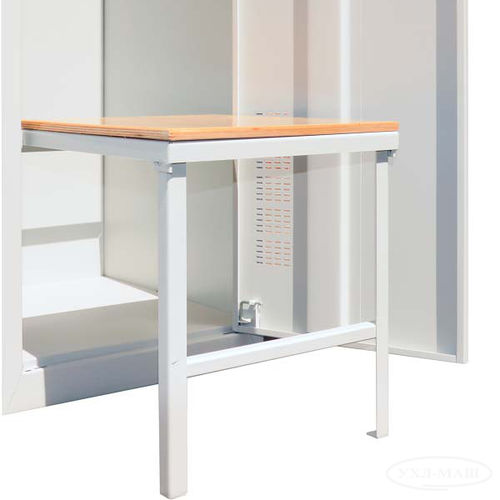 Panca per spogliatoio contemporanea - SG-400/1 - PJSC UHL-MASH - in legno / senza schienale / senza braccioli