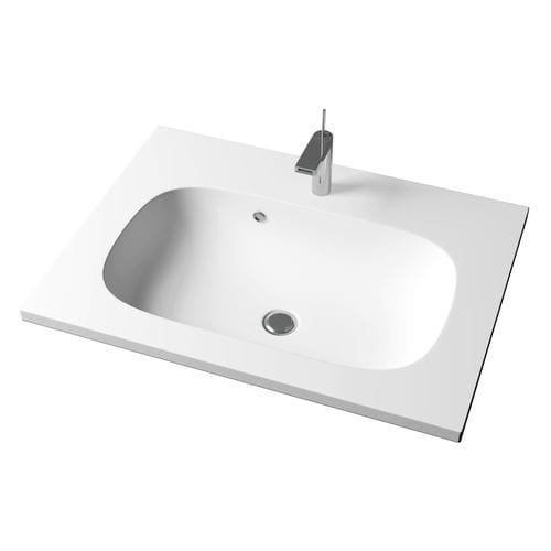 Lavabo da incasso - BANESTI - KUMA - in composito / in marmo / in granito
