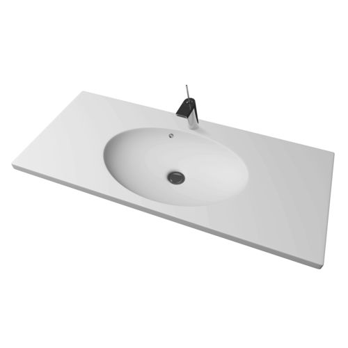 Lavabo da incasso - CATO - KUMA - in composito / in marmo / in granito