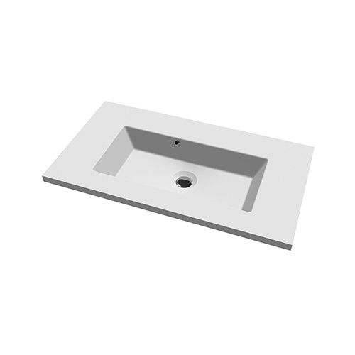 Lavabo da incasso - DOMINIQUE - KUMA - in composito / in marmo / in granito