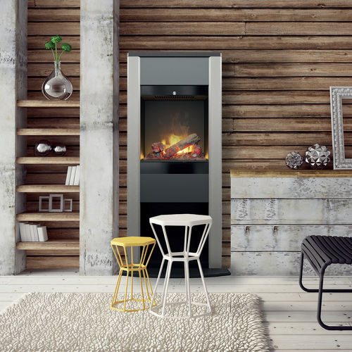 Focolare aperto elettrico - OPTIMYST ENGINE 400 - Dimplex - a 1 faccia / in metallo / da incasso
