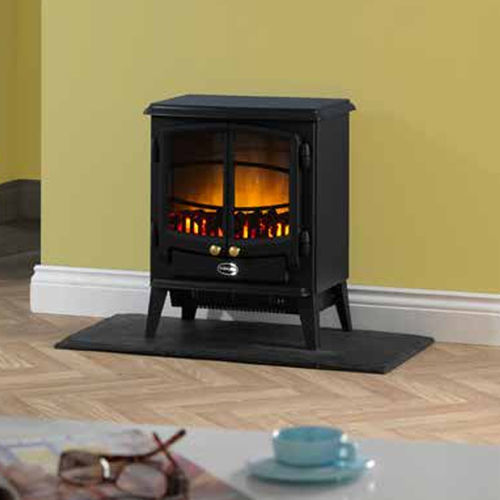 Stufa elettrica - TANGO - Dimplex - 0 - 5 kW / con piedi / tradizionale