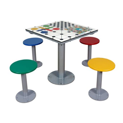 Tavolo da gioco per bambini per esterni - MMCIA4H - DEPORTES URBANOS - contemporaneo / per uso residenziale / per parco giochi