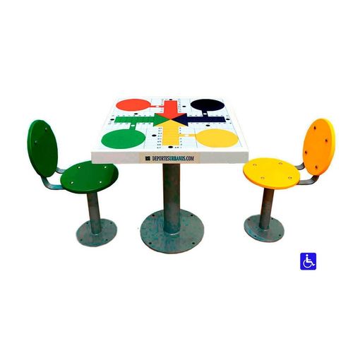 Tavolo da gioco per bambini per esterni - MMVIA2RH - DEPORTES URBANOS - contemporaneo / per uso residenziale / per parco giochi