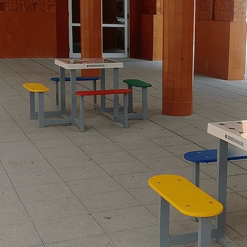 Tavolo da gioco per bambini per esterni - MMCCB4RZ - DEPORTES URBANOS - contemporaneo / per uso residenziale / per parco giochi