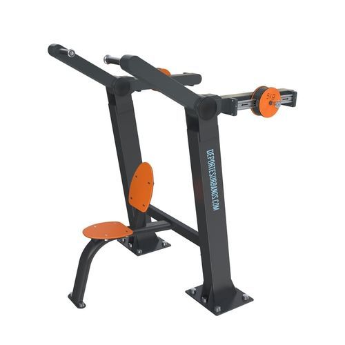 Attrezzo per bodybuilding schiena - STRAIGHT ARM  - DEPORTES URBANOS - sollevamento delle spalle / tiraggio basso / da esterno
