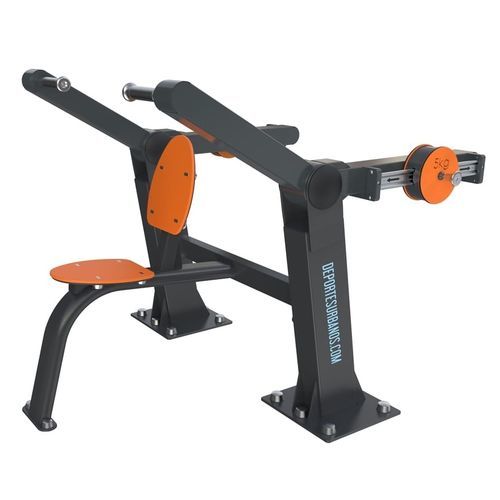 Attrezzo per bodybuilding pressa per pettorali - DU-HK-3906 - DEPORTES URBANOS - sollevamento gambe distese / tiraggio basso / da esterno