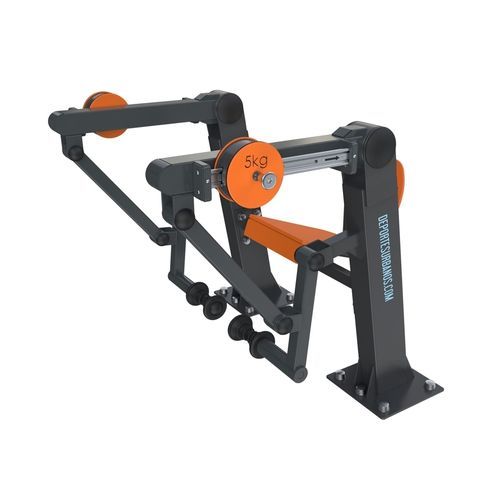 Attrezzo per bodybuilding sollevamento gambe distese - DU-HK-3902 - DEPORTES URBANOS - glutei / da esterno / per spazio pubblico