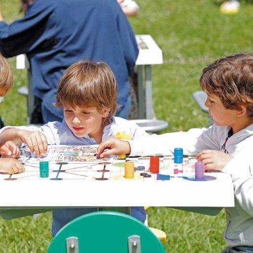 Tavolo da gioco per bambini per esterni - MMCTB2R - DEPORTES URBANOS - contemporaneo / per uso residenziale / per parco giochi