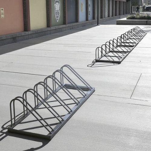 Rastrelliera per biciclette a pavimento - DUMUAP-03 - DEPORTES URBANOS - per spazi pubblici / per zone urbane / per parcheggio