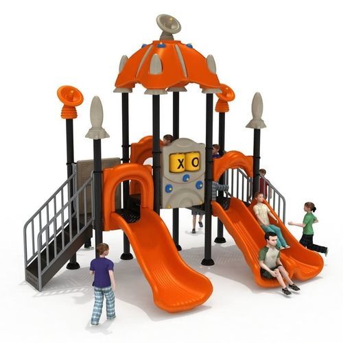 Torre da gioco per parco giochi - ANDR&Oacute;MEDA - DEPORTES URBANOS - per enti locali / con scivolo / in acciaio galvanizzato