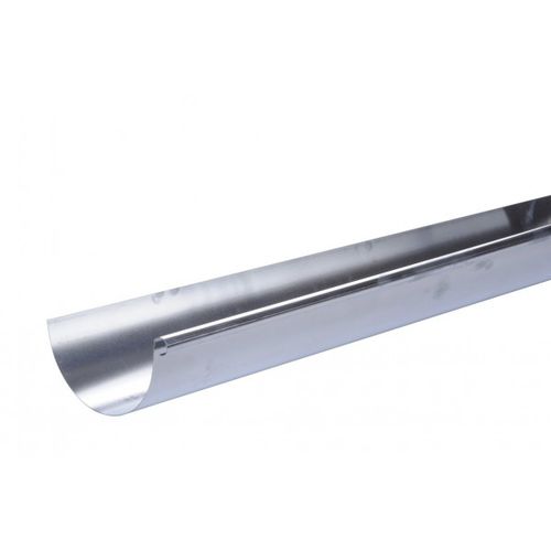 Grondaia in zinco - G252MZN - Brico-Toiture - semitonda
