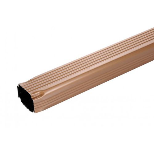 Grondaia in alluminio preverniciata - TD300-2M-MIEL - Brico-Toiture - quadrata