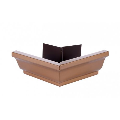 Grondaia in alluminio preverniciata - AEG90300-MIEL - Brico-Toiture - quadrata / d'angolo