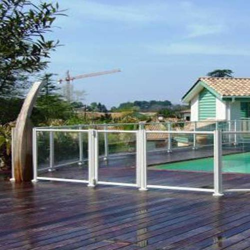 Barriera di protezione - BALTIC - AQUATIC SERENITY - fissa / in vetro / per piscina
