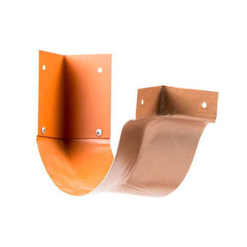 SPARES2GO Staffa Laterale Per Grondaia, Universale, In Acciaio Zincato, Supporto Di Fissaggio (300 Mm - Foto 7