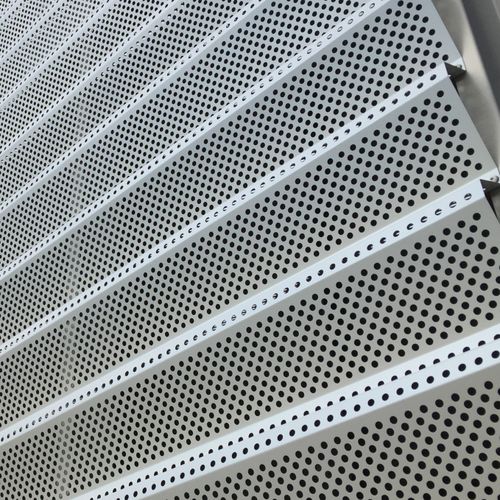 Rivestimento di facciata in fogli - MASCARET® - ArcelorMittal Building Solutions - in alluminio / in acciaio / in acciaio inossidabile