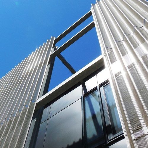Rivestimento di facciata in fogli - ABYSSE - ArcelorMittal Building Solutions - in alluminio / in acciaio / in acciaio galvanizzato